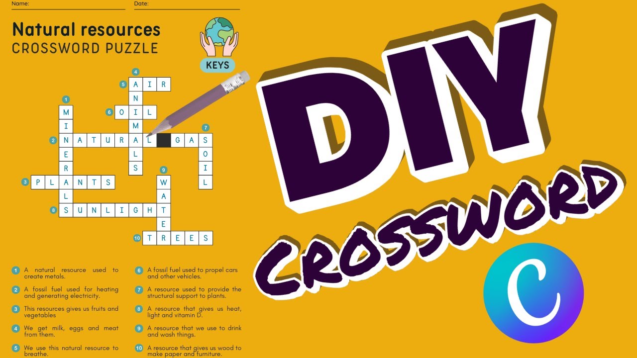 Want to Create Crossword Puzzles FAST? Watch This Canva Tutorial Now