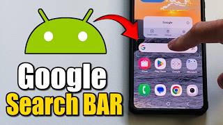 كيفية إضافة أو إزالة شريط بحث Google من الشاشة الرئيسية لهاتف أندرويد screenshot 2