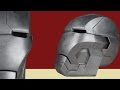 Making The Metal Iron man Helmet (MK 42)