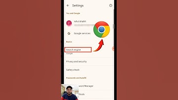 how to change search engine in chrome (in mobile)#rahultechmaster1 #shorts #chorme