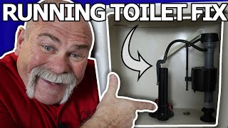 How to Fix A TOILET That KEEPS RUNNING | DIY Plumbing