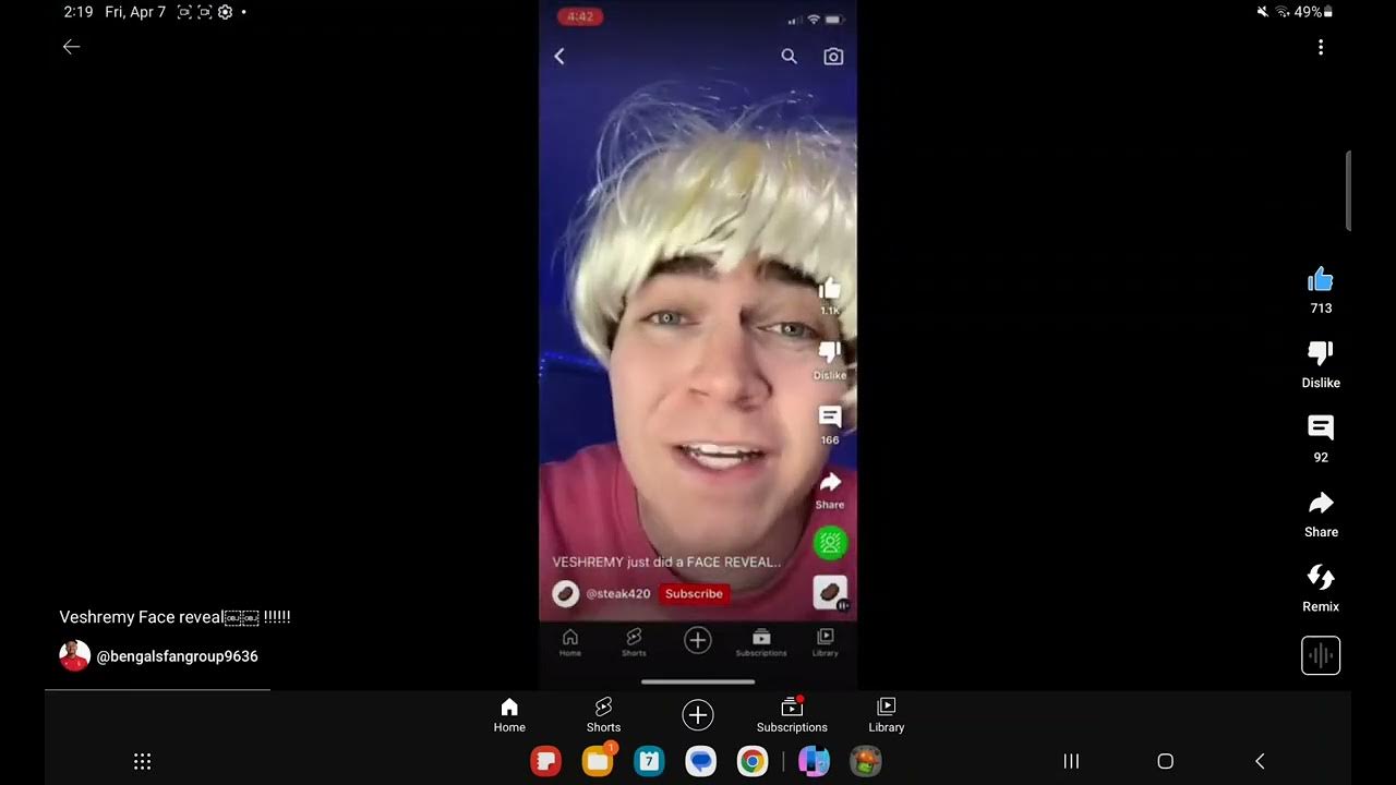 veshremy face reveal! - YouTube