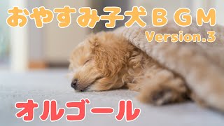 【癒し・リラックス系BGM】30秒おきに切り替わる子犬の写真を楽しみながらリラックスできるBGMを聴くことができます。