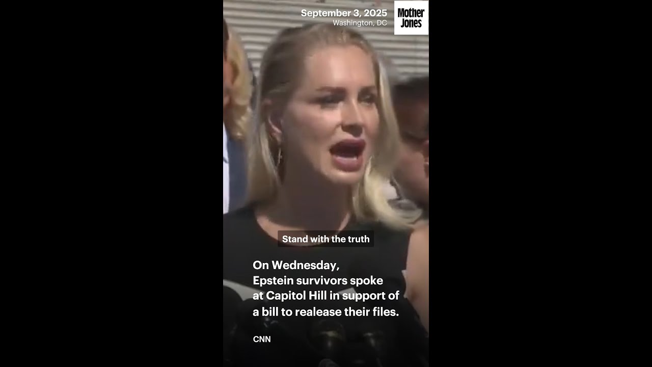 This is donald trump's message to epstein's survivors.