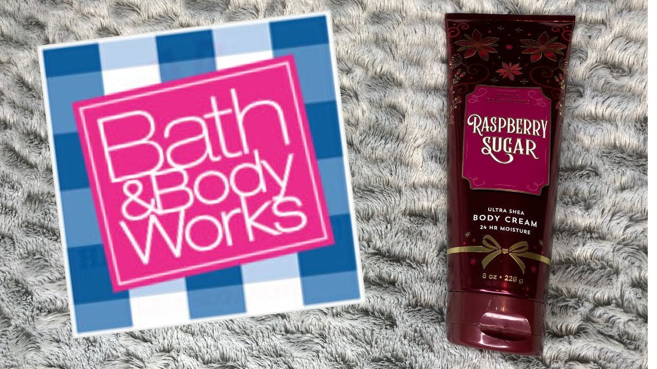 NEW! Bath and Body Works Raspberry Sugar Review YouTube