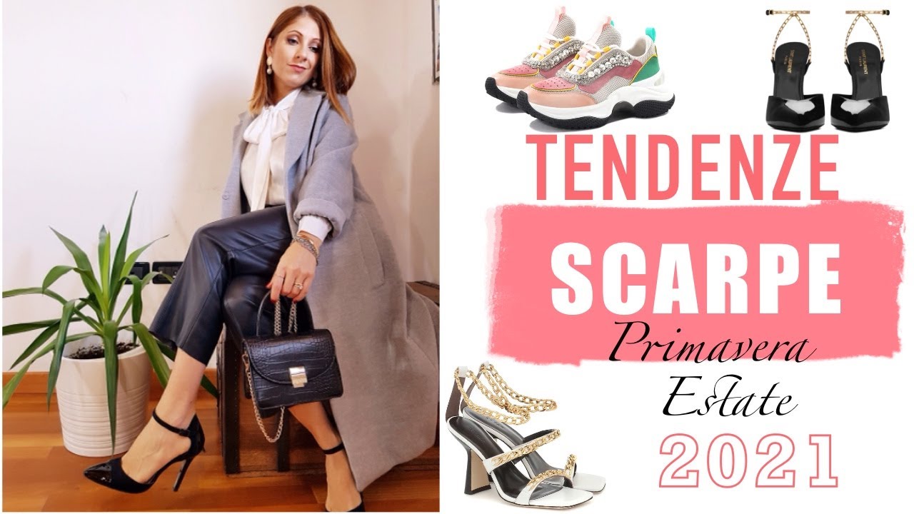 10 TENDENZE SCARPE PRIMAVERA ESTATE 2021 - Trend | Isabella Emme - YouTube
