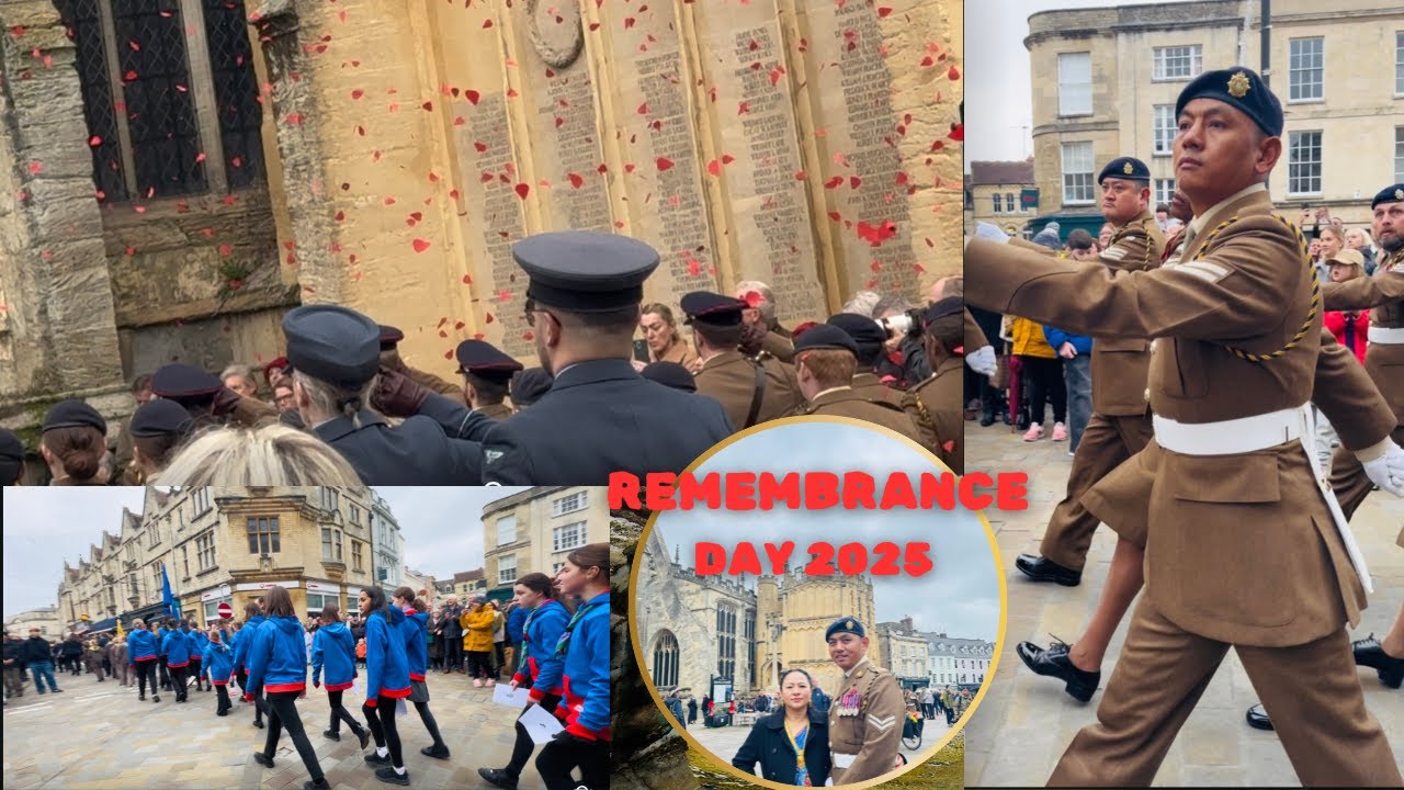 Remembrance Day 2025 | Budabudi Vlog | Cirencester UK |