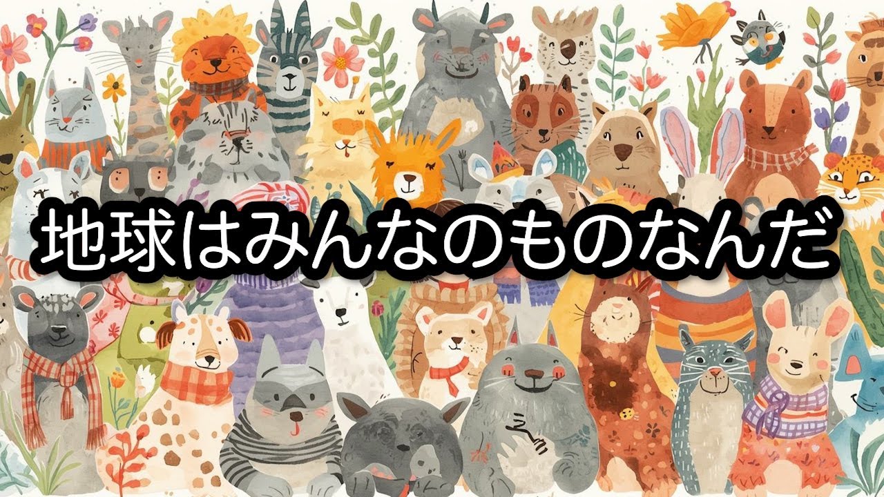 地球はみんなのものなんだ - YouTube