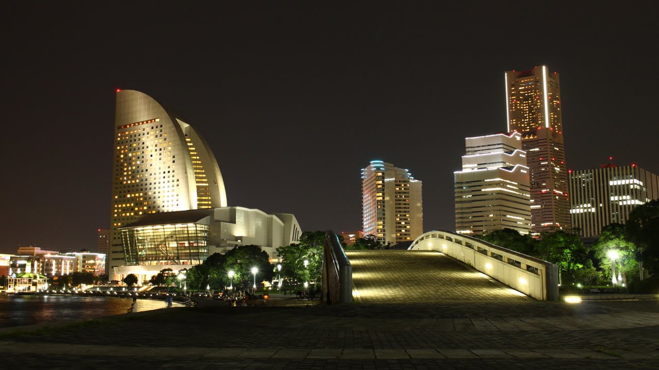 横浜 みなとみらいへ夜景を撮りに行ってきました Canon Eos Kiss X50で撮影 Youtube