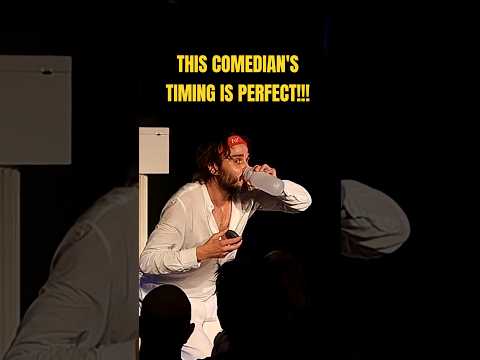 This Comedian's Timing is PERFECT!!!