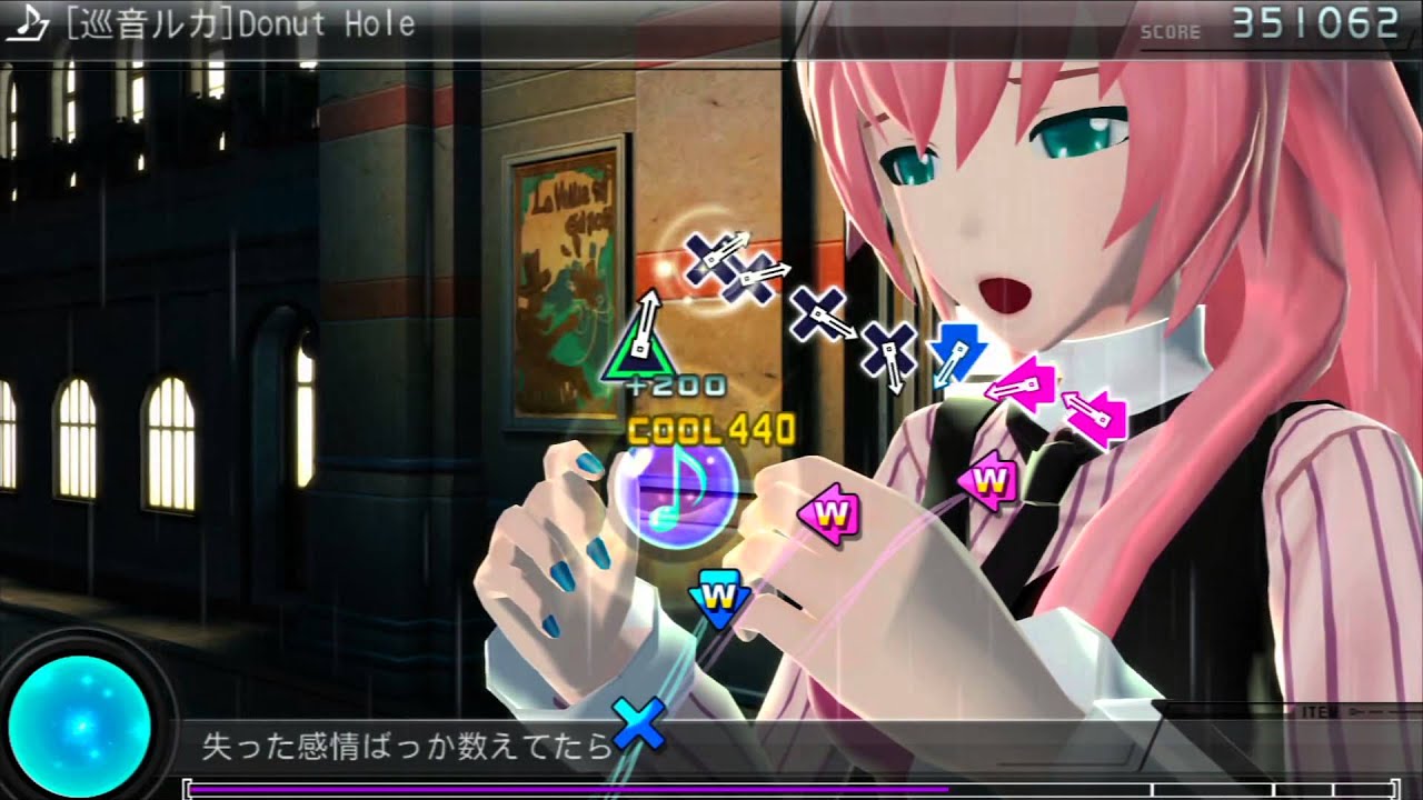 巡音ルカ】 Donut Hole 【Project DIVA F 2nd EDIT】 - YouTube
