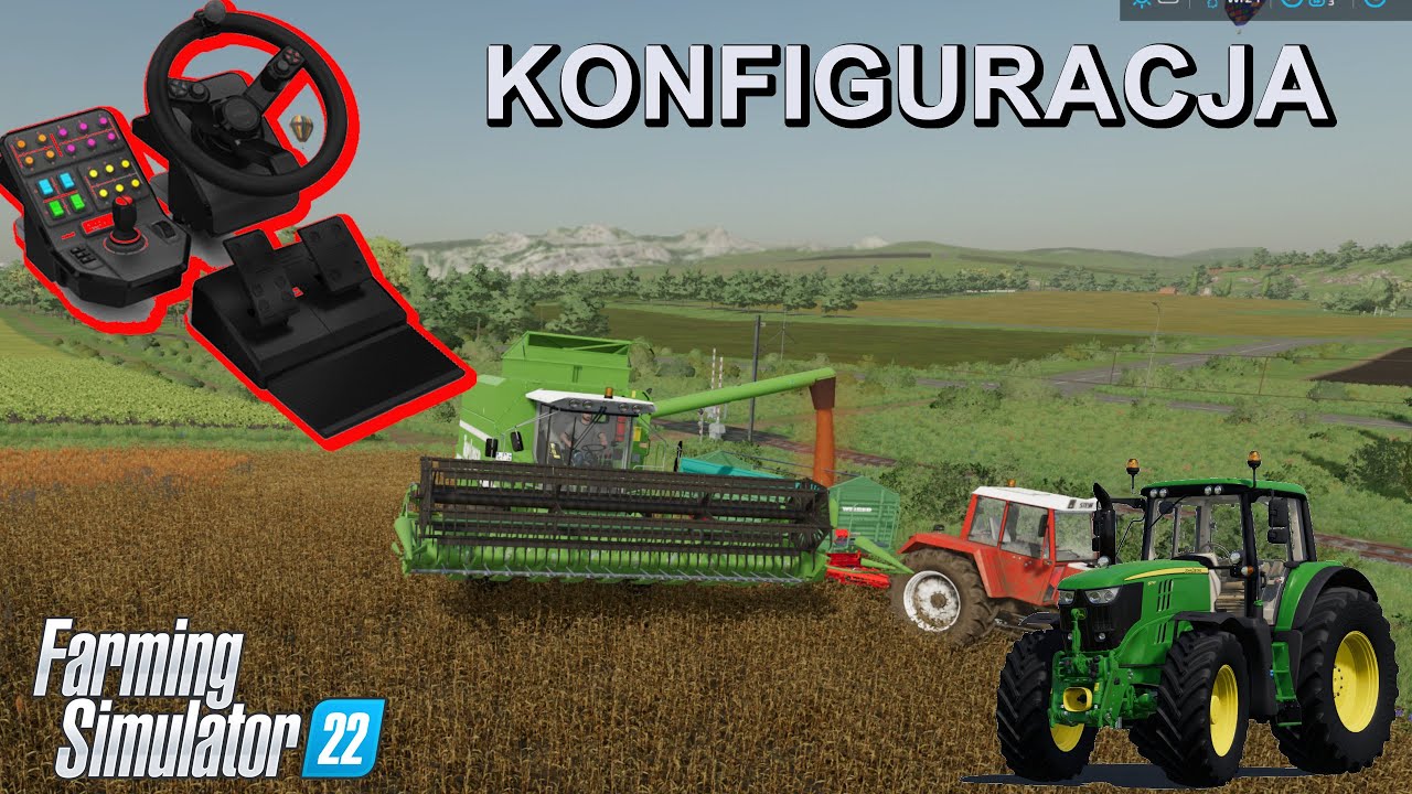 Logitech G Saitek Konfioguracja Farming SImulator 22 PORADNIK - YouTube