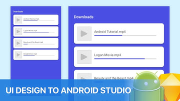 Animation Download UI Design to Android Studio Tutorial