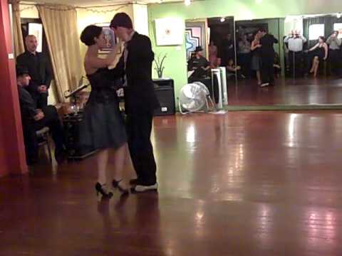 Aneta Key & Alex Plakantonakis improvising at Tango Magdalena - part 2