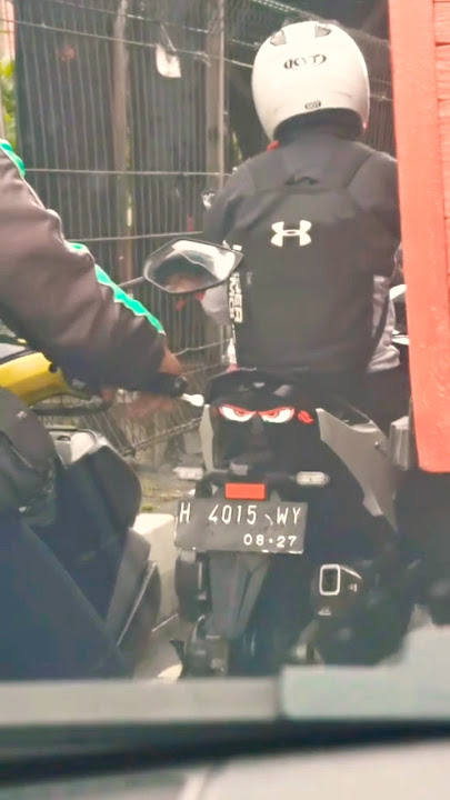 Keren ganteng Banget stoplamp animasi mata Honda Vario 125  #vario #modifikasivario125 #shorts