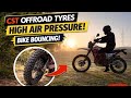 New off-road Tyre test on Xpulse 200 v4 pro obd2 | cst offroad Tyre |