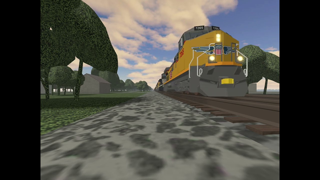 Rare Norfolk Southern Thoroughbred Dash 9! Union Pacific Coal Train With NS Power Trailing Second!