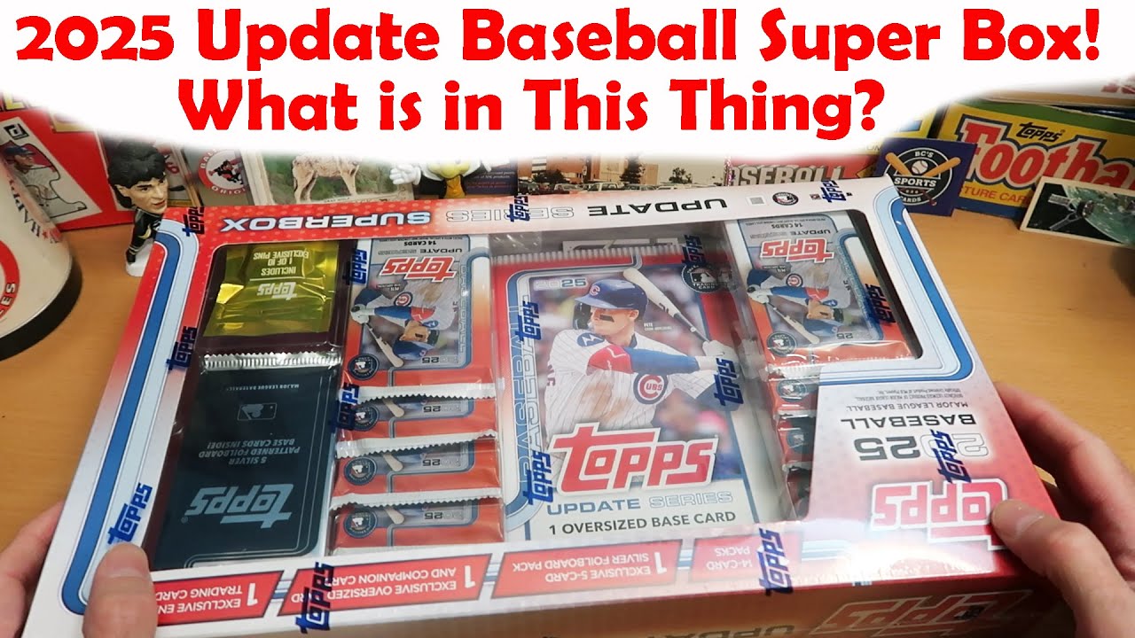 Обновление 2025 года: Супербокс с бейсбольной тематикой! Что внутри?