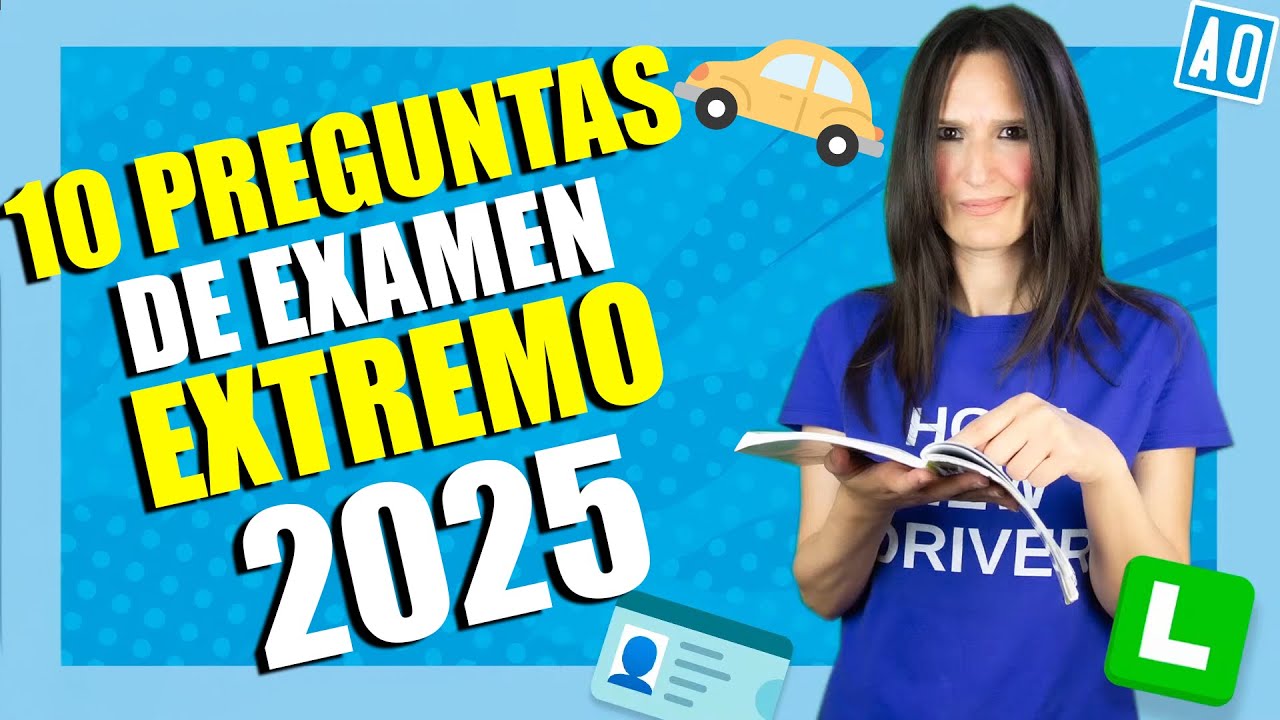 10 preguntas Examen Extremo  No caigas en las Trampas de la DGT