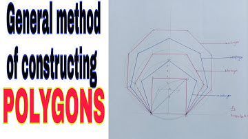 General method of constructing polygons