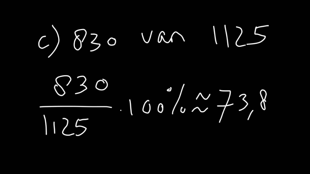Getal en Ruimte 4HAVO wiskunde A H1 Rekenregels en Verhoudingen