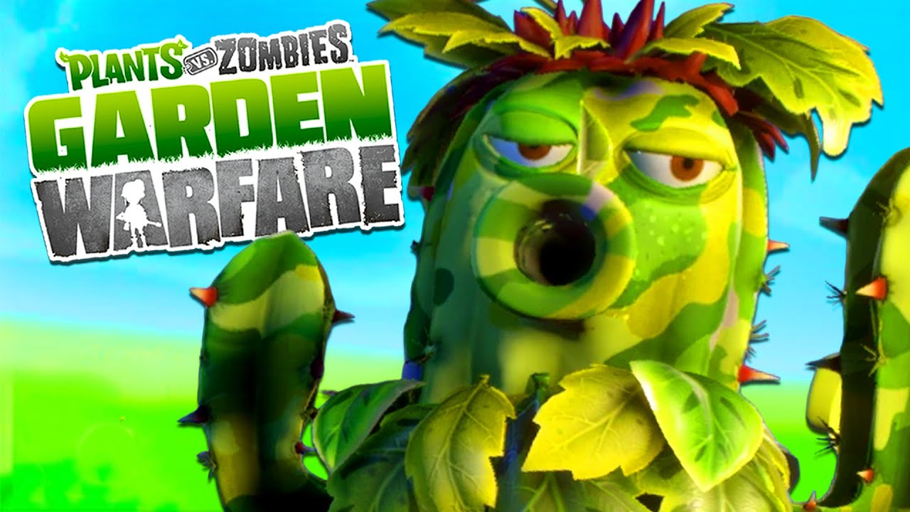 ¡CACTUS CAMUFLADO! - Plants vs Zombies Garden Warfare 1 - YouTube
