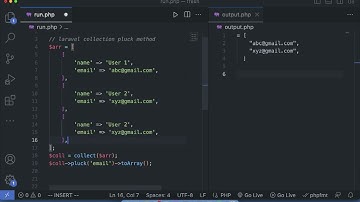 Laravel Collection : Pluck Method