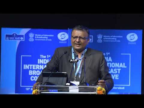 CEO PB Shashi Shekhar Vempati shared his views at 1st India International Broadcast Conclave doordarshan national live