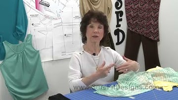 How to Test the Stretch of a Knit fabric & Sizing down the Master Pattern