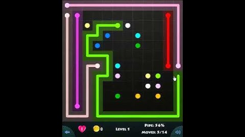 flow game facebook - 12 x 12 mania level 1 Connect the dots