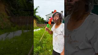 Little Brother Reveals His Funny Trick!..... 😝🌿 #shots