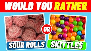Would You Rather Sweets Edition | Sweet Choices: Candy Canes vs. Lollipops؟