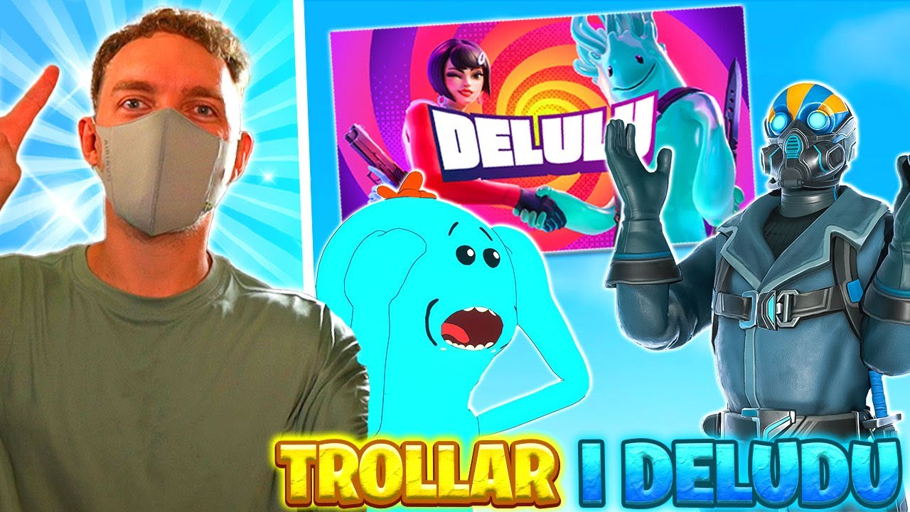 Jag Trollar SVENSKAR i Fortnite DELULU
