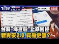 台股止跌回穩 終場小跌76點「守住4萬3大關」 年收300萬才能買台北房? 「新青安2.0」排富惹議20260611｜1900重點直播完整版｜TVBS新聞 @TVBSNEWS01
