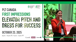 First Impressions: Elevator Pitch and Dress for Success Webinar - October 2025