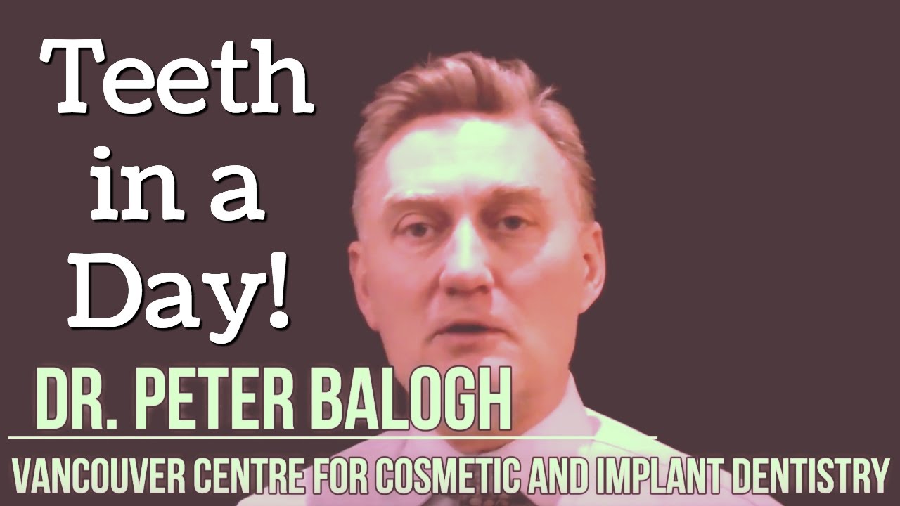 Teeth In A Day: Replace A Tooth in One Day | VCCID