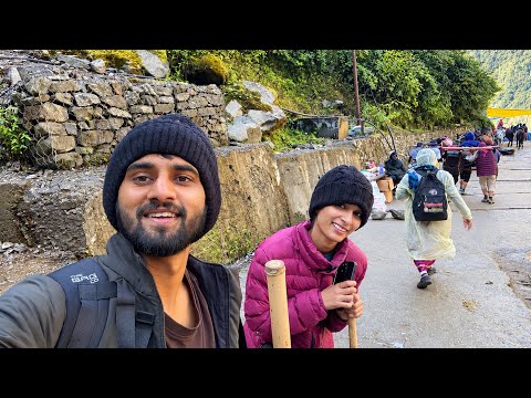 આજે પોચી ગ્યા ટ્રેક કરીને કેદારનાથ 😍 || Dhamu Palak