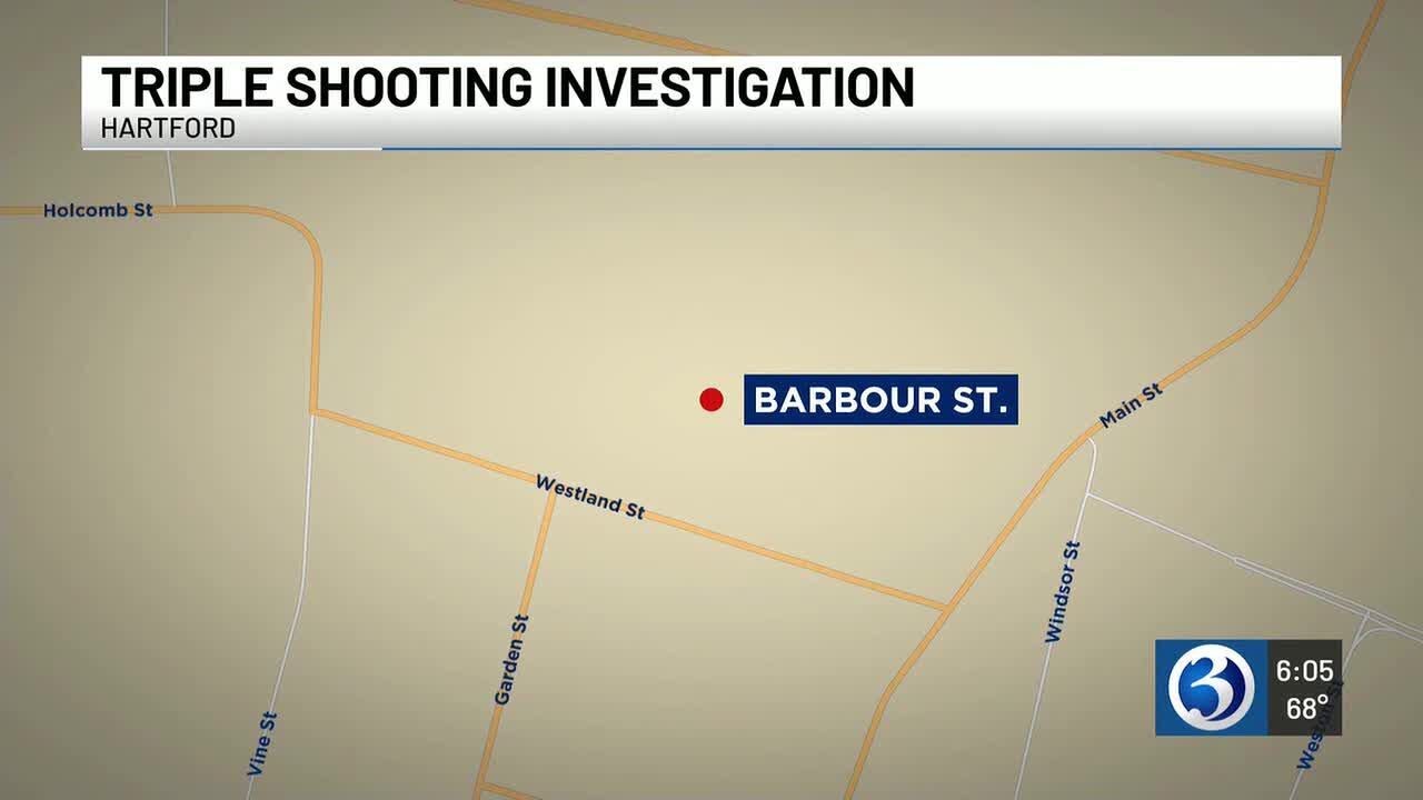 Hartford police investigating triple shooting - YouTube
