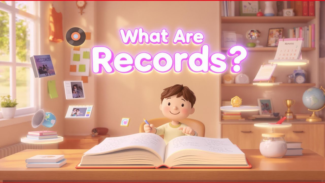What Are Records? Learn and Remember Easily! - YouTube