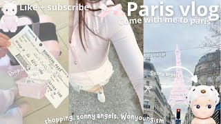 Paris vlog 🐰🎀 ⊹₊⟡⋆ || shopping, Eiffel Tower, Muji 📓and more….. ₊˚⊹ ᰔ  screenshot 5
