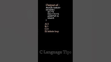 C Language Q&A Series (Q2) | C Programming Basics Explained | #shorts