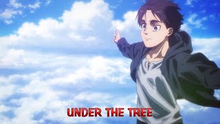 【Lyrics AMV】Attack on Titan The Final Season  Op Full 「SiM - UNDER THE TREE」