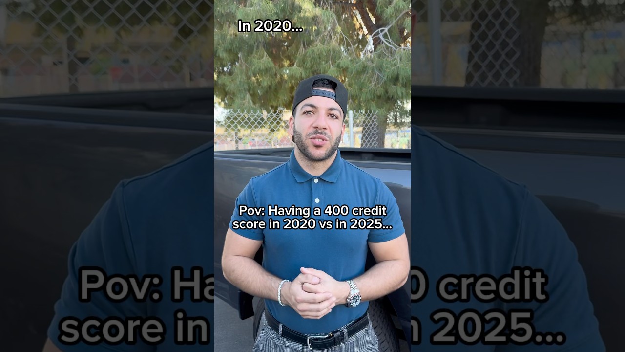 A 400 credit score is the new 700 😮‍💨👀 