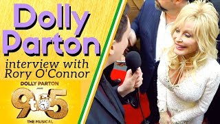 Dolly Parton interview with Rory O'Connor about Ireland visit | 9 to 5 The Musical