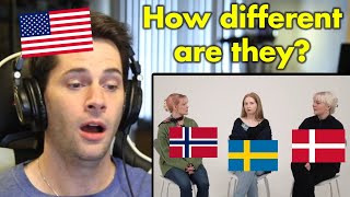 American Reacts to Can Nordic Countries Understand Each Other?
