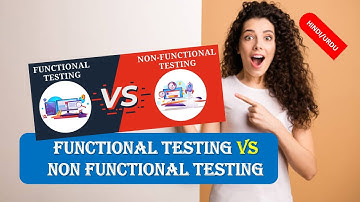 Functional and Non Functional Testing Difference,Functional Testing vs Non Functional Testing HINDI