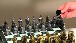 Roman Gladiators 3D Chess Set