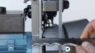 Belt Grinder - Belt Tracking with Narrow Belts demo