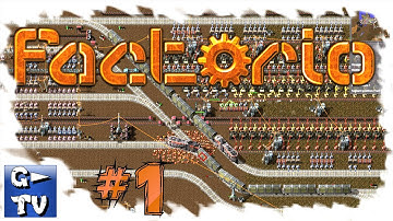 Factorio #01 First Steps The Industy and Factory Simulator and Manager Lets Play