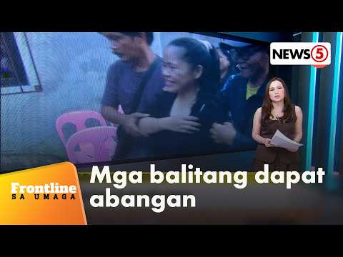 Mga balitang dapat abangan (October 1, 2026) | Frontline Sa Umaga